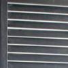 67" Black Solid Wood Panel Screen Room Divider