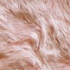2' X 3' Pink Genuine Sheepskin Shag Area Rug