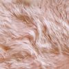 2' X 3' Pink Genuine Sheepskin Shag Area Rug