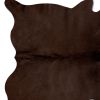 6' X 7' Chocolate Cowhide Area Rug