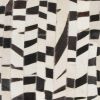 18" X 18" Zebra Cowhide Pillow