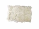 4' X 6' White Genuine Sheepskin Shag Area Rug