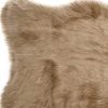 2' X 3' Tan Shag Area Rug