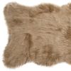 2' X 3' Tan Shag Area Rug