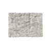 5' X 8' Gray Faux Fur Ombre Flokati Washable Area Rug