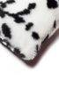Set of Two 12" X 20" Black and White Throw Pillows