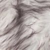 Set of Two 18" Brown And Off White Throw Pillows