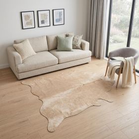 5' X 7' Natural Cowhide Area Rug
