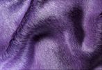 5' X 7' Purple Cowhide Hand Tufted Area Rug