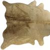 5' X 7' Taupe Cowhide Cowhide Print Area Rug