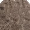 5' X 7' Brown And Black Cowhide Area Rug