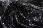 5' X 7' Black And Silver Cowhide Cowhide Print Area Rug