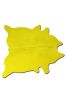 5' X 7' Yellow Cowhide Area Rug