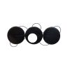 47" Bronze Silver and Gold Circles Metal Wall Decor