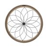 26" X 26" White Metal Circle
