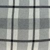 20" X 7" X 20" Transitional Tan & Grey Cotton Pillow Cover With Poly Insert