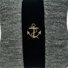 18" Black And Gray No Pattern Cotton Throw Pillow