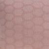 20" Pink Honeycomb Cotton Throw Pillow