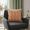 20" X 7" X 20" Transitional Multicolored Pillow Cover With Poly Insert