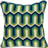 20" X 7" X 20" Handmade Transitional Multicolored Pillow Cover With Poly Insert