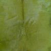6' X 7' Green Cowhide Handmade Area Rug