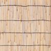 67" Natural And White Wood Folding Three Panel Screen Room Divider