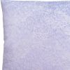 Set Of Two 18" X 18" Purple Polyester Feather Zippered Pillow