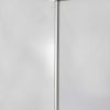 71" White Iron Folding Three Panel Screen Room Divider
