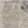 7' X 9' Gray And Ivory Diamond Area Rug