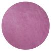 8' Hot Pink Hand Woven Round Rug