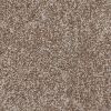 8' Beige And Brown Abstract Hand Woven Round Rug