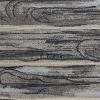 8' X 11' Gray Blue And Black Abstract Area Rug