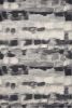 8' X 11' Gray Black And Ivory Abstract Area Rug