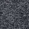 8' X 10' Black And White Shag Hand Woven Area Rug