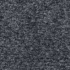 8' X 10' Black And White Shag Hand Woven Area Rug