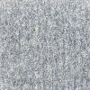8' X 10' Slate Blue And Ivory Abstract Hand Woven Area Rug