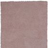 8' X 10' Pink Shag Hand Woven Area Rug