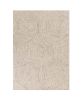 8' X 10' Sand And Beige Wool Geometric Hand Tufted Area Rug