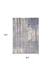 5' X 7' Gray And Ivory Abstract Hand Loomed Area Rug
