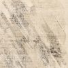 8' X 10' Gray And Ivory Abstract Area Rug