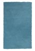 8' X 11' Blue Shag Hand Woven Area Rug