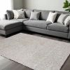 8' X 11' Ivory Hand Woven Area Rug