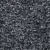 8' X 11' Black And White Shag Hand Woven Area Rug
