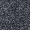 8' X 11' Black And White Shag Hand Woven Area Rug