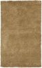 8' X 11' Gold Shag Hand Woven Area Rug