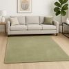 8' X 11' Sage Shag Hand Woven Area Rug