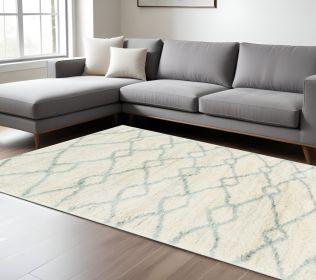 9' X 13' Ivory Area Rug