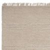 8' X 11' Beige Wool Hand Woven Area Rug