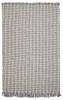 8' X 11' Gray And Ivory Wool Houndstooth Hand Woven Area Rug