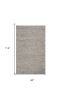 7' X 9' Natural Wool Hand Woven Area Rug